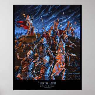Skeleton Legion 16 x 20 POSTER