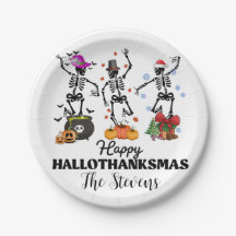 Skeleton Lycklig Hallothanksmas