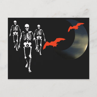 Skeleton March Vykort