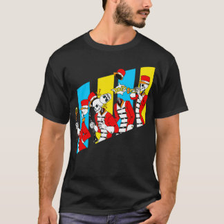 Skeleton Marching Band T Shirt