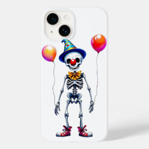 Skeleton med ballonger, Halloween, författare Nata