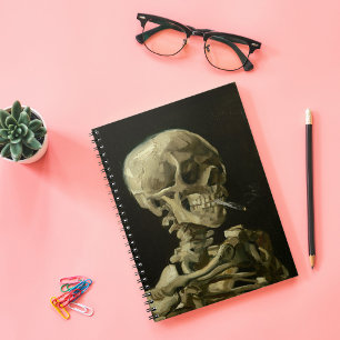 Skeleton med brinnande cigarett   Vincent van Gogh Anteckningsbok