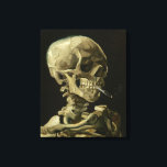 Skeleton med cigarett av Van Gogh Canvastryck<br><div class="desc">Vincent Willem van Gogh var en postimponerande målare till nederländska ursprung, vars arbete - framstående på grund av dess skönhet, känslomässiga ärlighet och djärva färg - hade ett långtgående inflytande på 1900-talets konst. Efter år av smärtsam oro och många utbrott av psykiskt sjukdom dog han åldras 37 från ett skottsår,...</div>