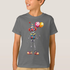 Skeleton med kronnäsa, Halloween, författare Nat T Shirt