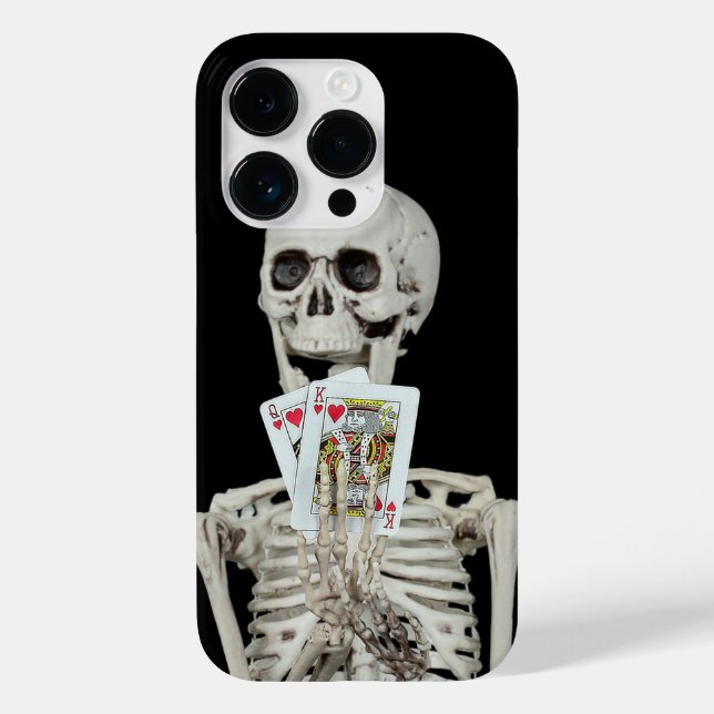 Skeleton med uppspelningskort (Baksida)