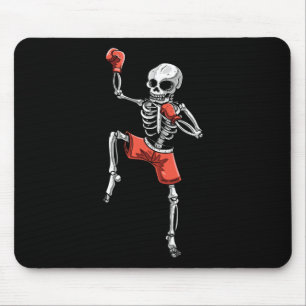 Skeleton Muay Thai Halloween Kickboxing Mma Fighte Musmatta