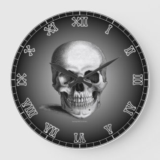 Skeleton Numerals Gothals Skeleton Skeleton Skelet Stor Klocka