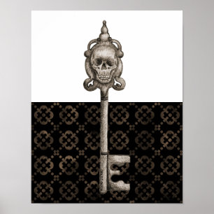 Skeleton Nyckel 2 Skriv ut Poster
