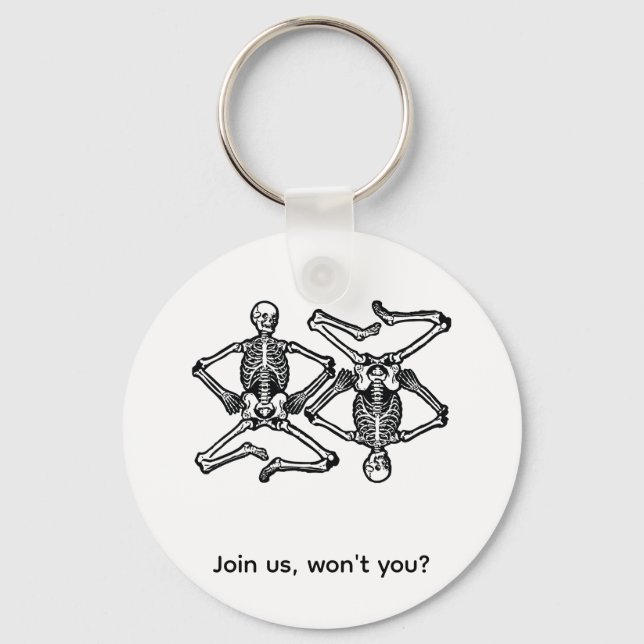 Skeleton Nyckelring (Framsida)