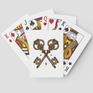 Skeleton Nycklar-spelkort Casinokort