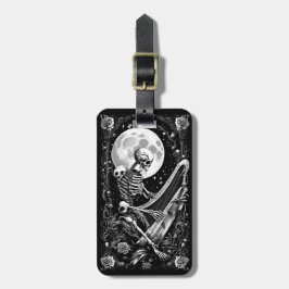 Skeleton och Harp III Bagagebricka