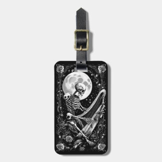 Skeleton och Harp III Bagagebricka