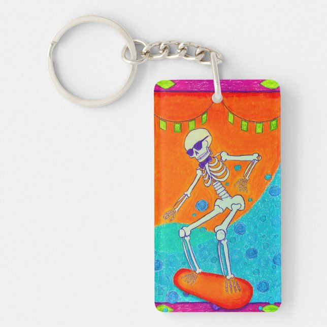 Skeleton on Skateboard (Framsidan)