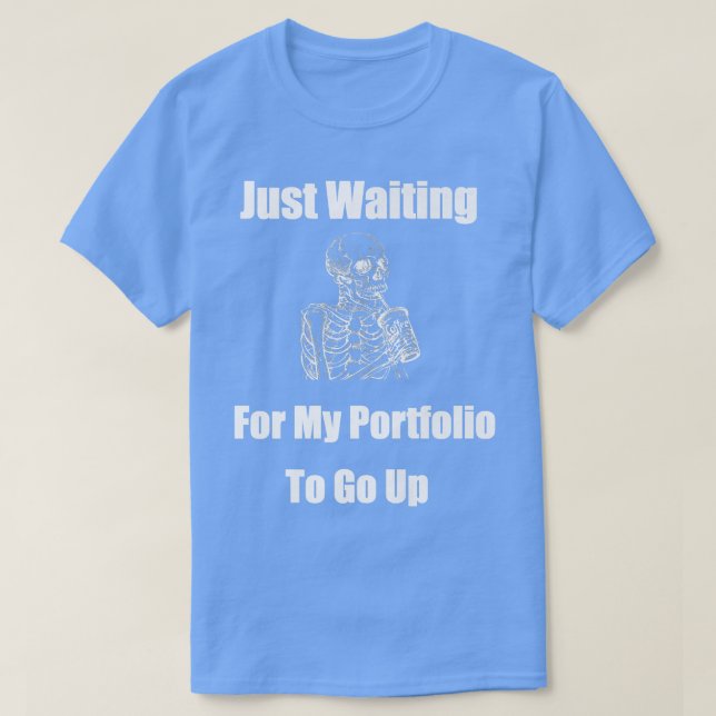 Skeleton på marknaden i Lagrar ska vara T Shirt (Design framsida)