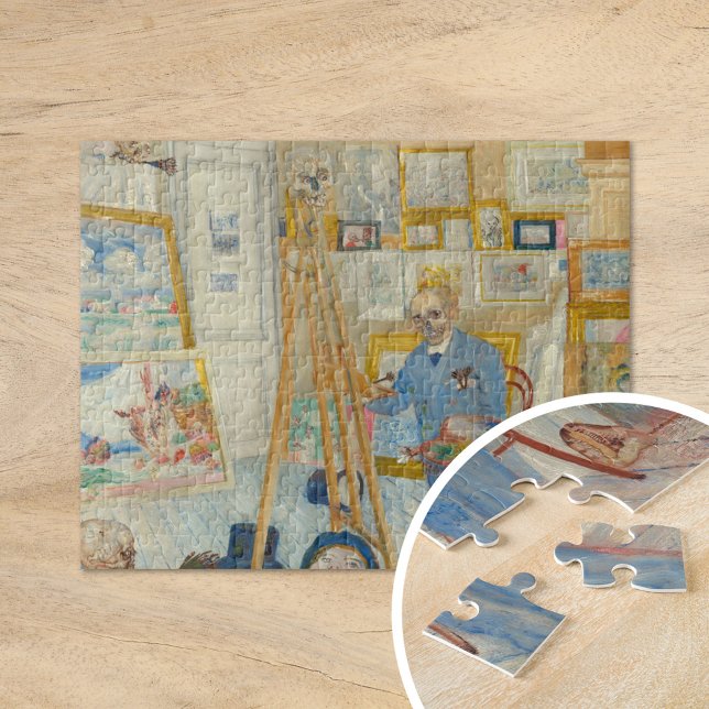 Skeleton Painter | James Ensor Pussel (Skapare uppladdad)