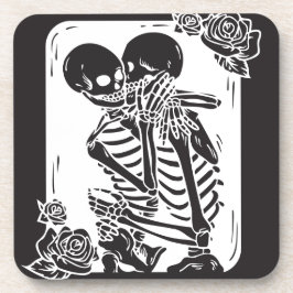 Skeleton par Hugger på en Underlägg