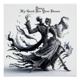 Skeleton Perfect Poster