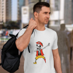 Skeleton Pirat Dab T Shirt
