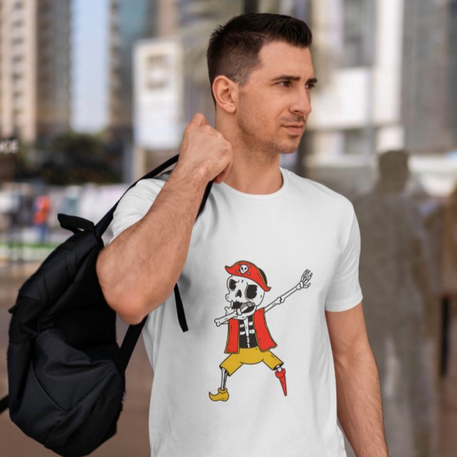 Skeleton Pirat Dab T Shirt (Skapare uppladdad)