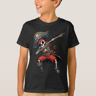 Skeleton Pirat Kids T Shirt
