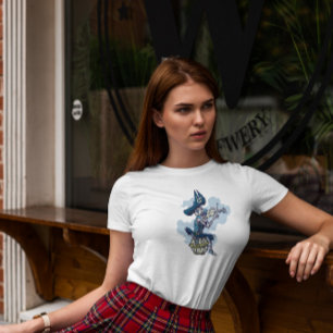 Skeleton Pirat Musician T Shirt