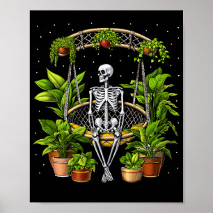 Skeleton Plants Älskare Poster