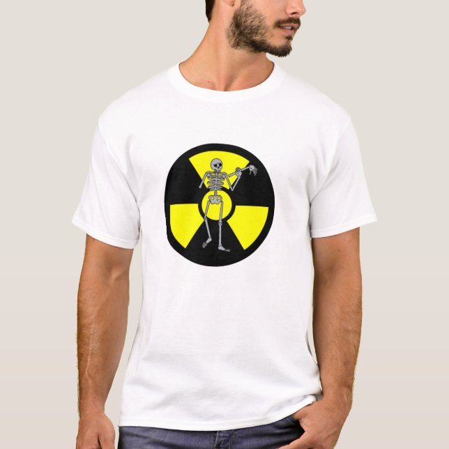 Skeleton, radiologi t shirt (Framsida)