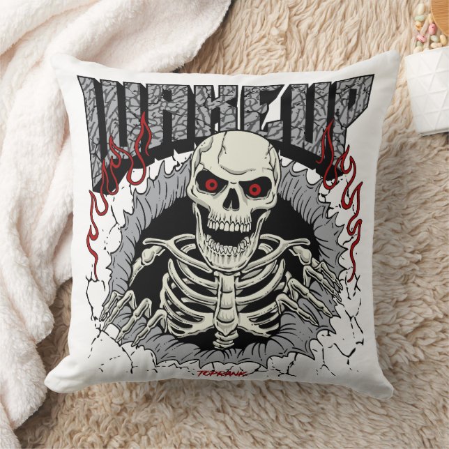 Skeleton Resurgence Poster Kudde (Filt)