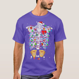 Skeleton Rib Cage XRay Gravid Announcement Julafto T Shirt