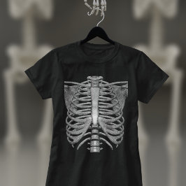 Skeleton Ribs Easy Halloween Costume Boys T-Shirt