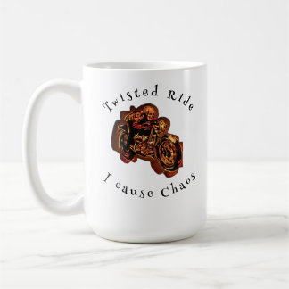 Skeleton Rider Coffee Mugg - CherryBombCo