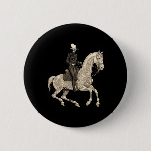 Skeleton Riding Horse Cowboy Horse Lover Halloween Knapp