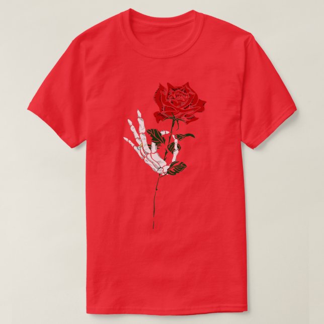 Skeleton Ro Bride Tattoo Design Tee (Design framsida)