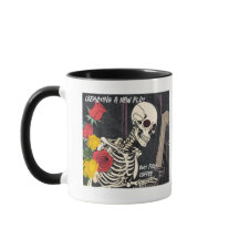 Skeleton & Ro Writer's Mugg