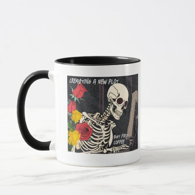 Skeleton & Ro Writer's Mugg (Vänster)