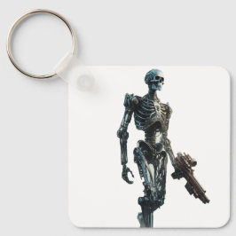 Skeleton Robot Nyckelring