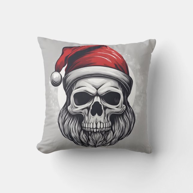 Skeleton Santa Kudde (Framsida)