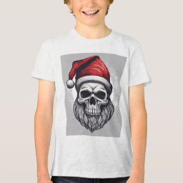 Skeleton Santa T Shirt
