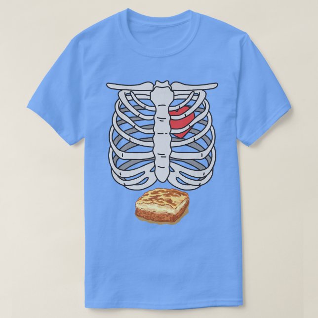 Skeleton Shepherd's Paj Gravid Announcement Roligt T Shirt (Design framsida)