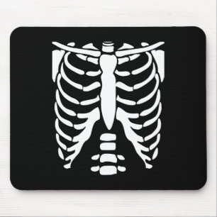 Skeleton Shirt Halloween Costume Rib Cage Anatomy Musmatta