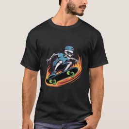 Skeleton Skater Coola Trend T-shirt