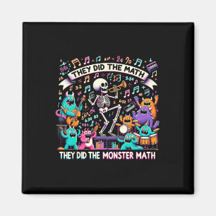 Skeleton som dansade dem, de gjorde math de gjorde magnet