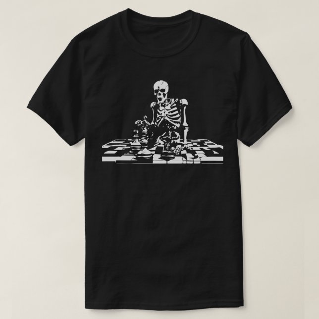 Skeleton-spelschack T Shirt (Design framsida)