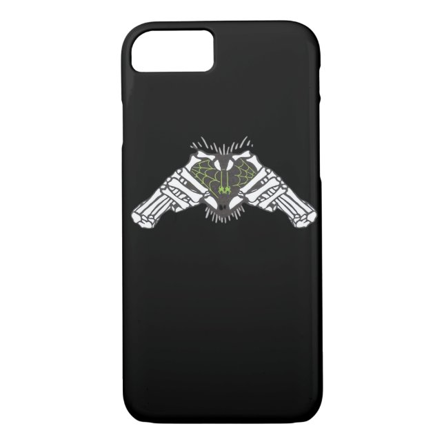 Skeleton Spider Heart Case-Mate iPhone Skal (Baksida)