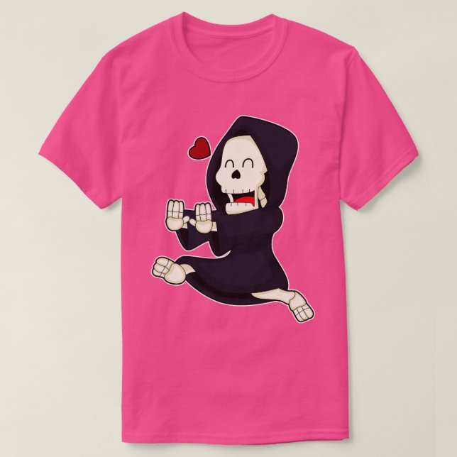 Skeleton Springer Running T Shirt (Design framsida)