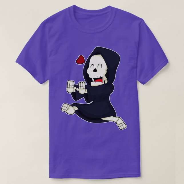 Skeleton Springer Running T Shirt (Design framsida)