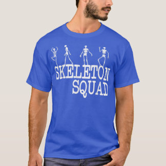 Skeleton Squad Funny Radiologist Radiology Graphic T Shirt