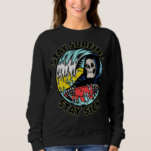 Skeleton stannar kvar medan du stannar i Skalet på T Shirt