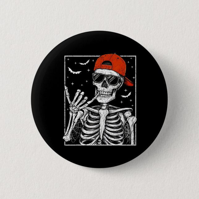 Skeleton Sten Hand Halloween Costume Coola Sten Mu Knapp (Framsida)