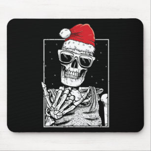 Skeleton Sten Hand Halloween jul Rock musik Musmatta